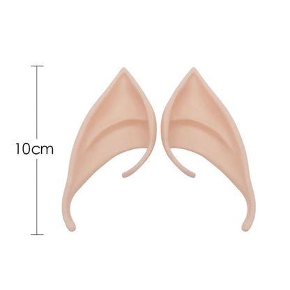 Vampyrtänder halloween – löständer med lim för cosplay & fest