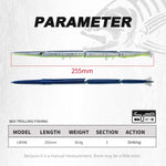 Fiskedrag – Hunthouse 255 jointed swimbait havsöring & seabass