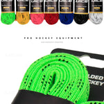 Skridskosnören ishockey – vaxade & förstärkta skosnören