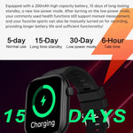 Smartklocka Nova (2,01” AMOLED – sport & hälsa, vattentät)