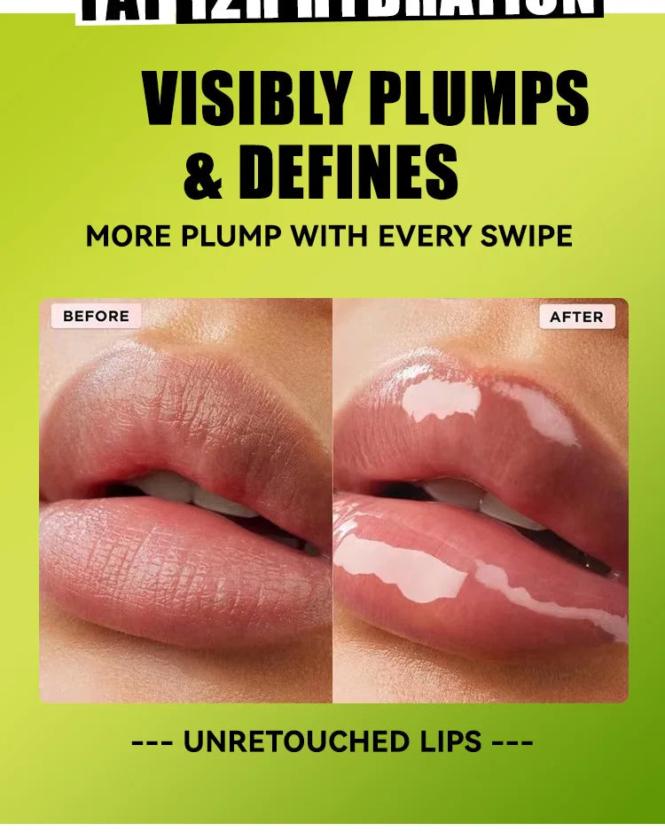 Flytande matt läppstift – 8 färger, vattenfast läppglans