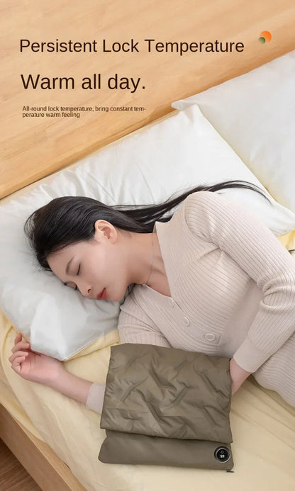 VärmePuff™ – USB Dunvärmedyna med Justerbar Temperatur