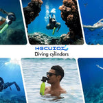 Mini dykflaska 0,5 L – snorkel & dykutrustning för undervattenssimning