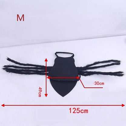 Halloween kostym för hund & katt – Rolig spindeldräkt för små & medelstora husdjur