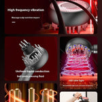 GrowComb™ – Elektrisk Hårbottenmassage med Rött Ljus