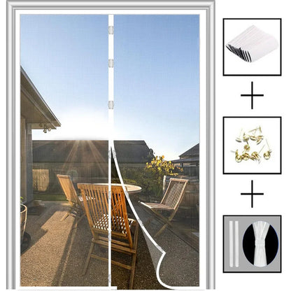 MagnetGardinen – Mygg- & Insektsskydd utan Borrning