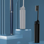 MiniResaTandborste™ – Hopfällbar Tandborste i Transparent