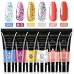 Poly Nail Gel Set – UV gel för nagelförlängning och manikyr