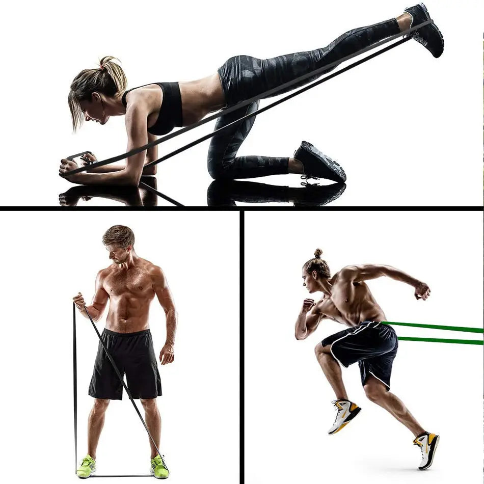 Motståndsband 20–230 lbs – tungt träningsband för styrka