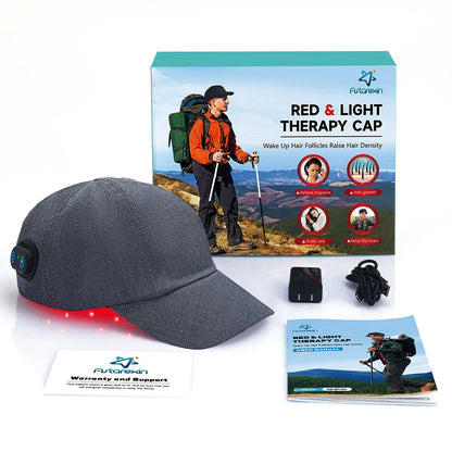 LED hårväxtmössa – rött ljus mot håravfall & för hårväxt