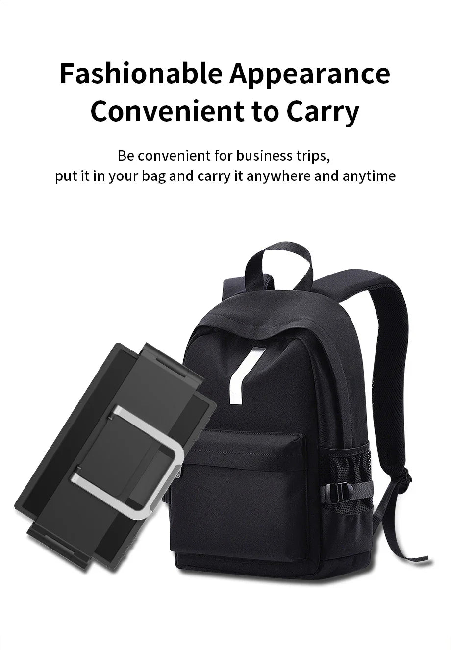 Trippelskärm – portabel LCD-skärm för laptop (1920×1200 IPS, USB-C & USB 3.0)