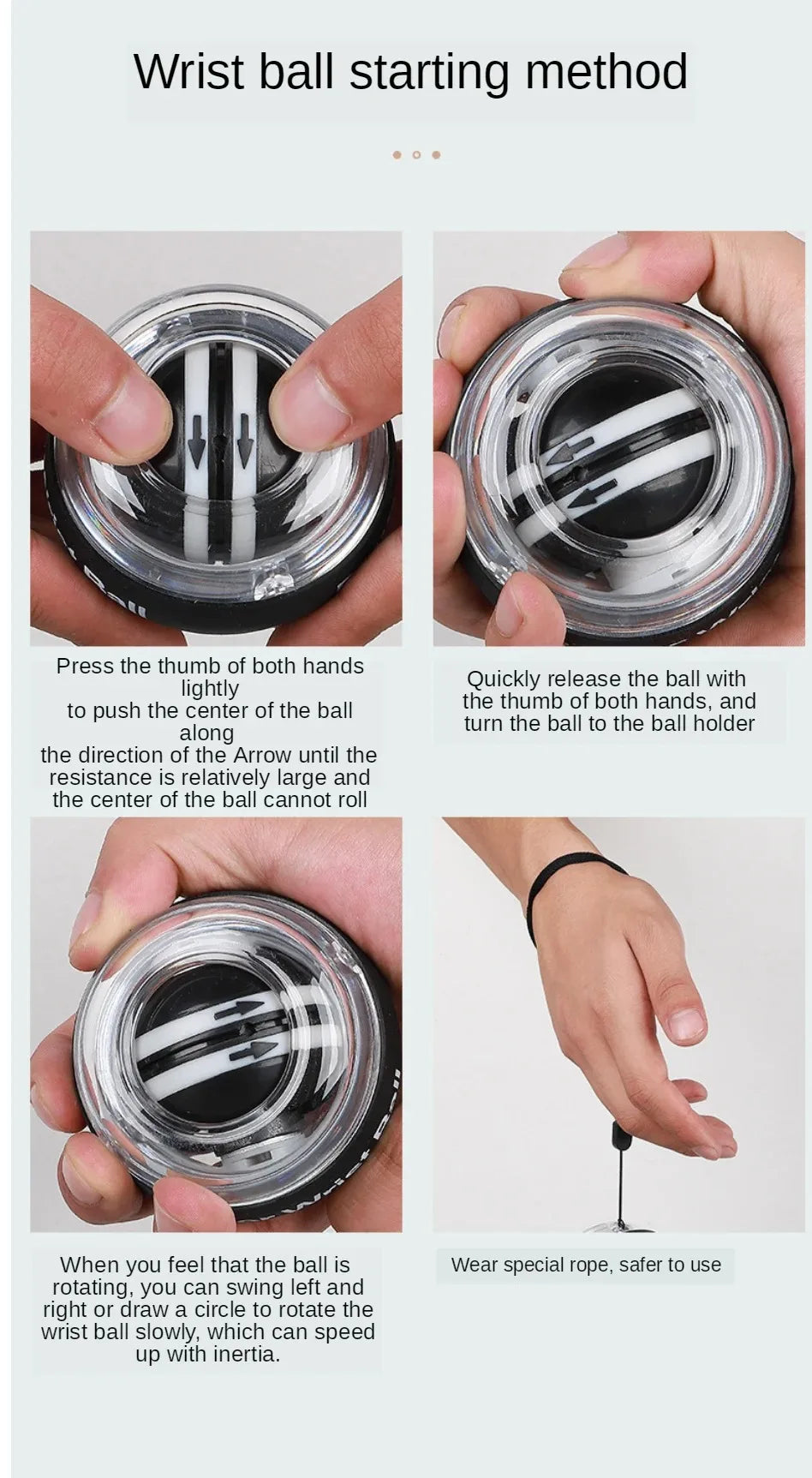 Powerball gyro – handtränare & underarmsträning för styrka & rehab