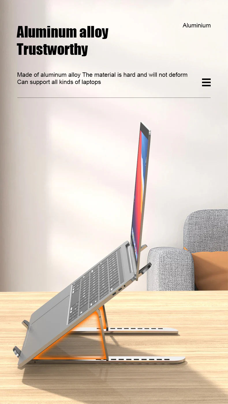 Justerbart Hopfällbart Laptopställ