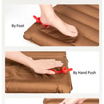 Retkeilyilmapatja 9 cm pumpulla