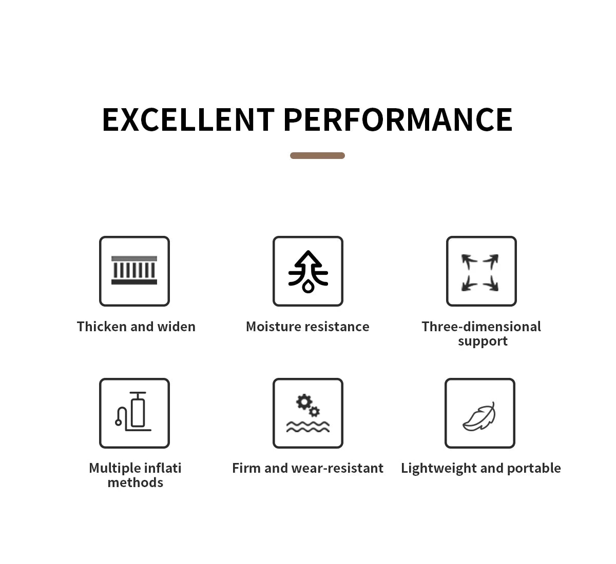 Retkeilyilmapatja 9 cm pumpulla