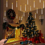 LED svävande ljus med trollstav – flytande ljus för dekoration (12/10 st)