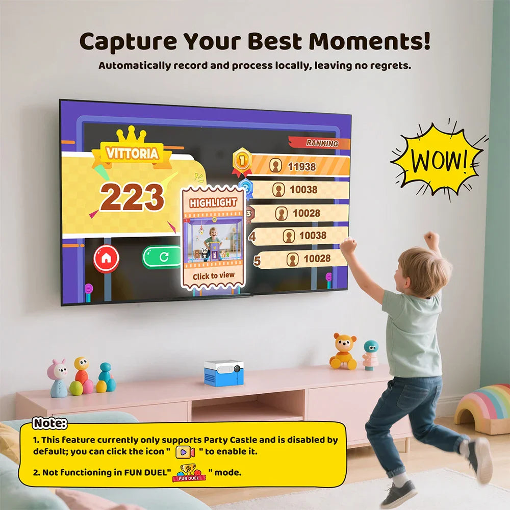 The Box AI kamera Spelkonsol med 21 Spel