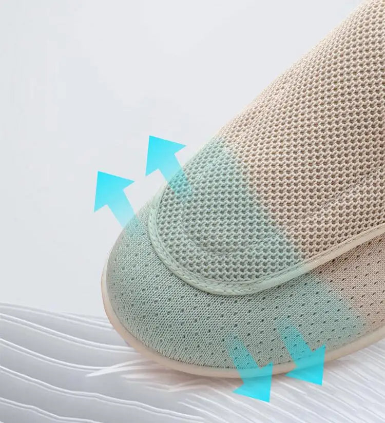 Diabetesskor - Perfekt för Breda & Svullna Fötter