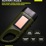 PowerLantern™ – Ficklampa med Solcells batteri