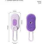 Elektrisk ångborste för husdjur – pälsvård & massagekam