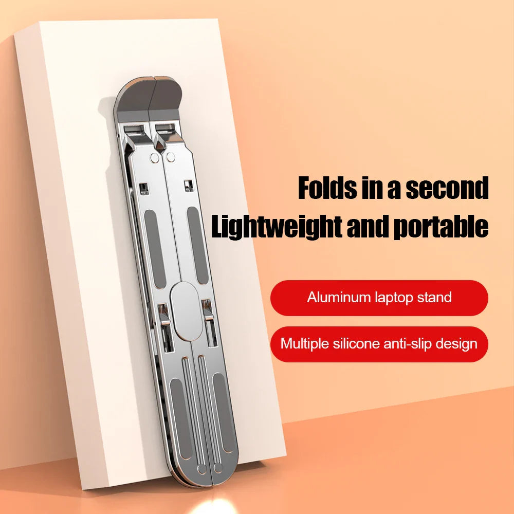 Justerbart Hopfällbart Laptopställ