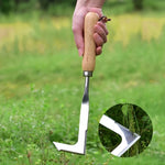L-formad ogräsrensare – manuellt handverktyg för sprickor & trädgårdsbäddar