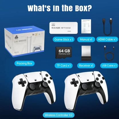 GameStick – Kädessä pidettävä 4K-pelikonsoli 