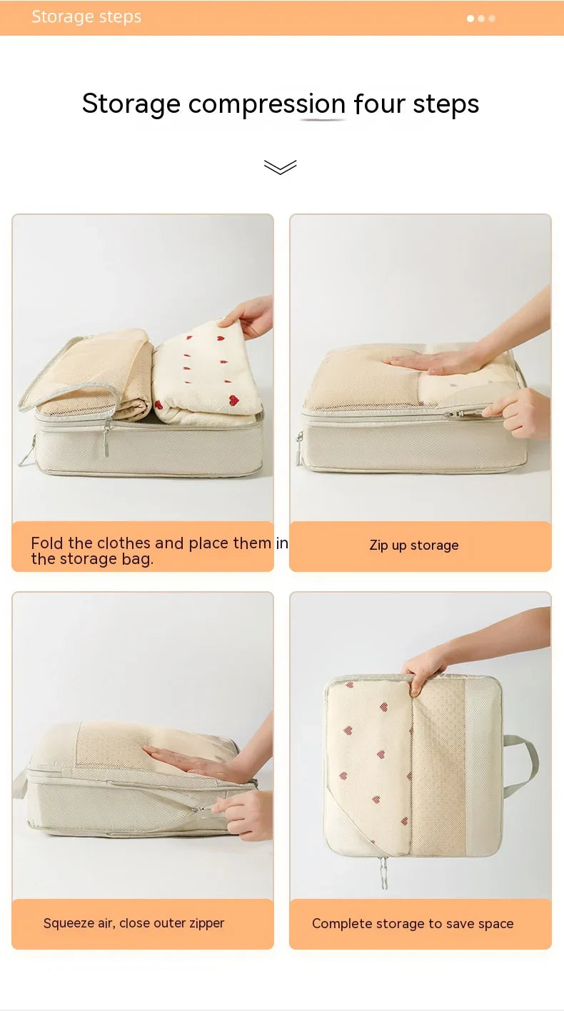 PackSmart™ – Matkalaukkujen kompressiolaukut