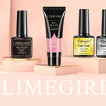 Nagelkit med UV-lampa – Gel Polish set med borr & verktyg för manikyr