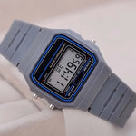 LED militärklocka – sportig digital herrklocka