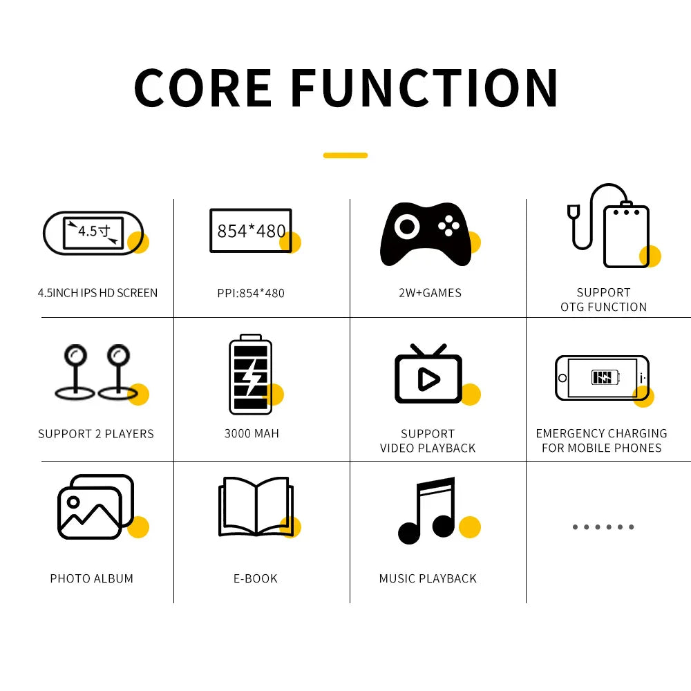 Tavaratalon kannettava pelikonsoli 