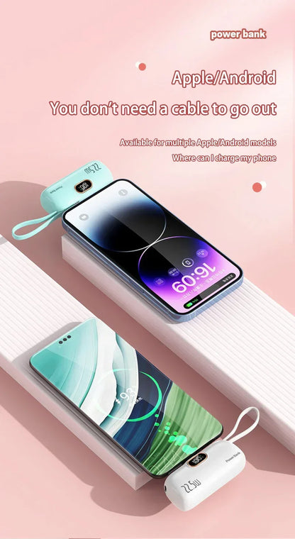 Mini Powerbank 30000mAh – Snabbladdning