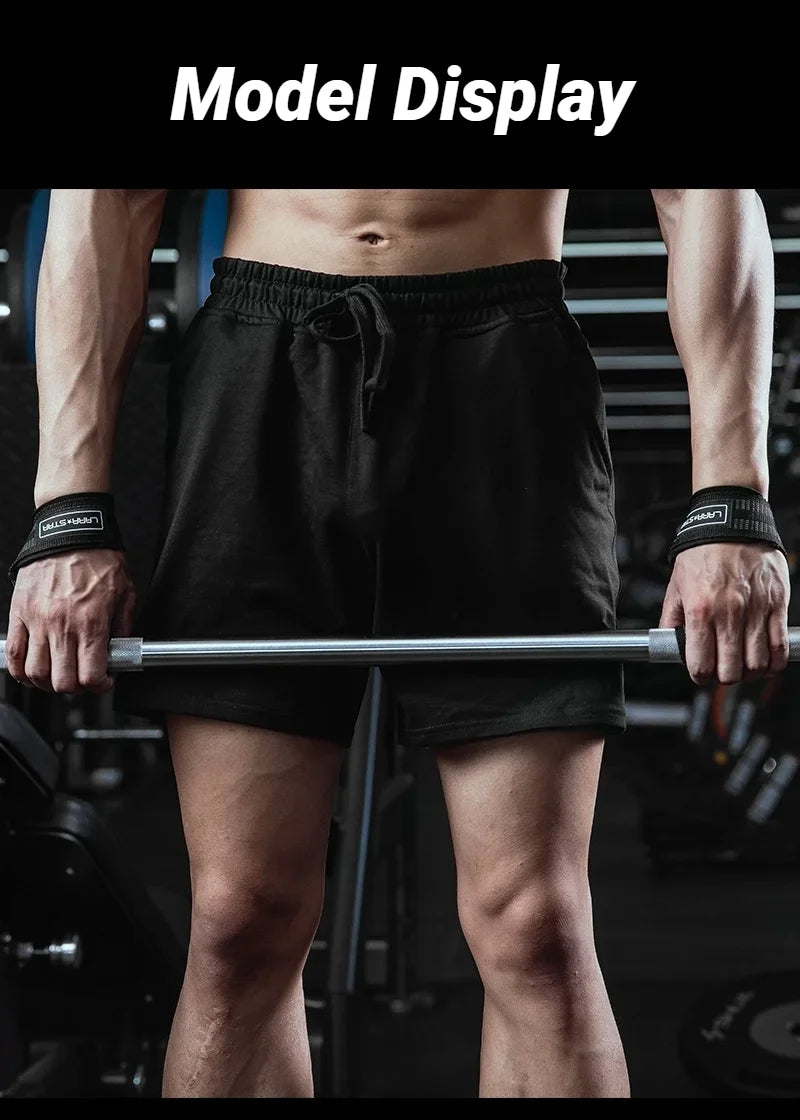 Träningsremmar – 2 st greppstöd för gym & marklyft