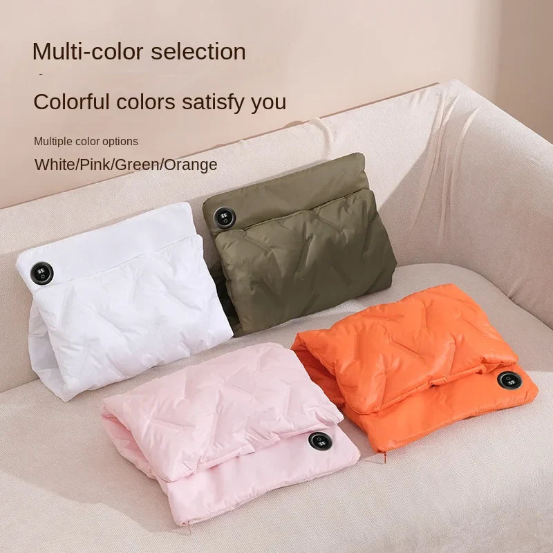 VärmePuff™ – USB Dunvärmedyna med Justerbar Temperatur