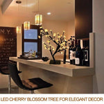 Roslampa LED – 24 lampor USB-bordslampa för dekoration