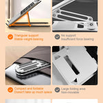 Justerbart Hopfällbart Laptopställ