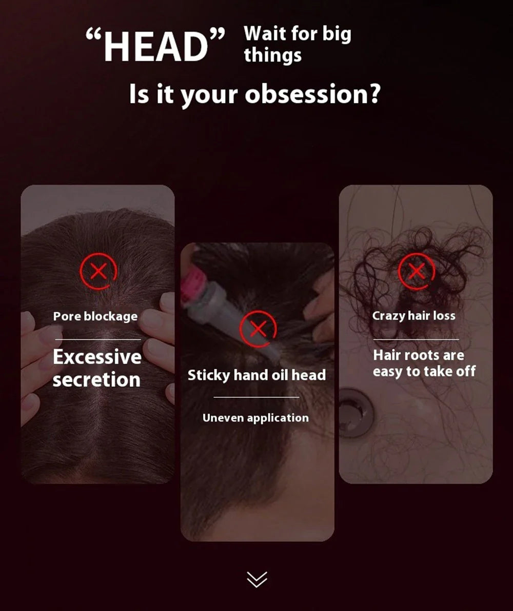 GrowComb™ – Elektrisk Hårbottenmassage med Rött Ljus