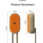 Elektrisk ångborste för husdjur – pälsvård & massagekam