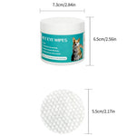 Ögonservetter för hund & katt – tar bort tårfläckar