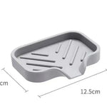 Silikon bricka diskho – tvålfat & droppmatta för badrum/kök