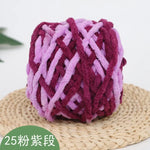 Chenillegarn 100 g – mjukt garn för halsdukar & handarbete