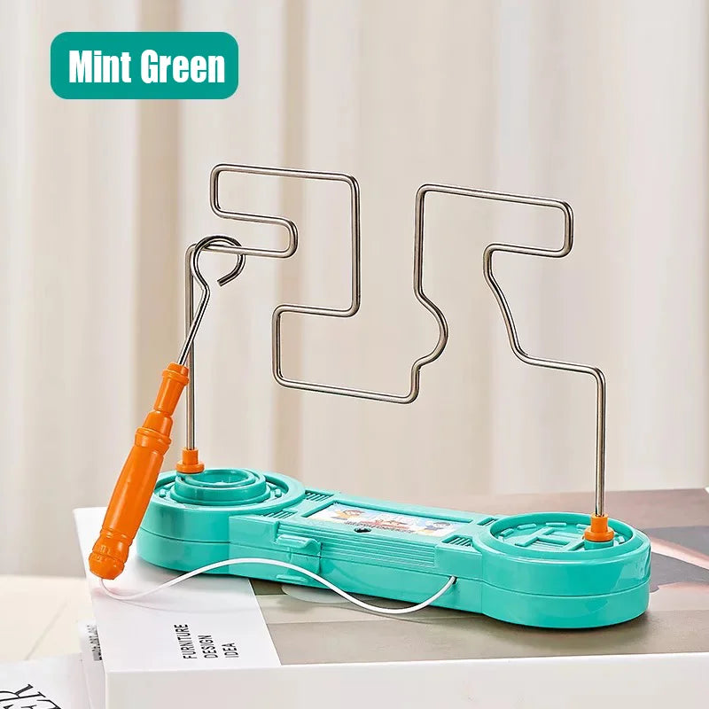 Elektriskt labyrintspel – rolig utmaning med ljus & ljud