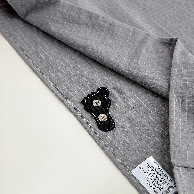 Maadoituslevy johtavalla puuvillalla – 183x250 cm