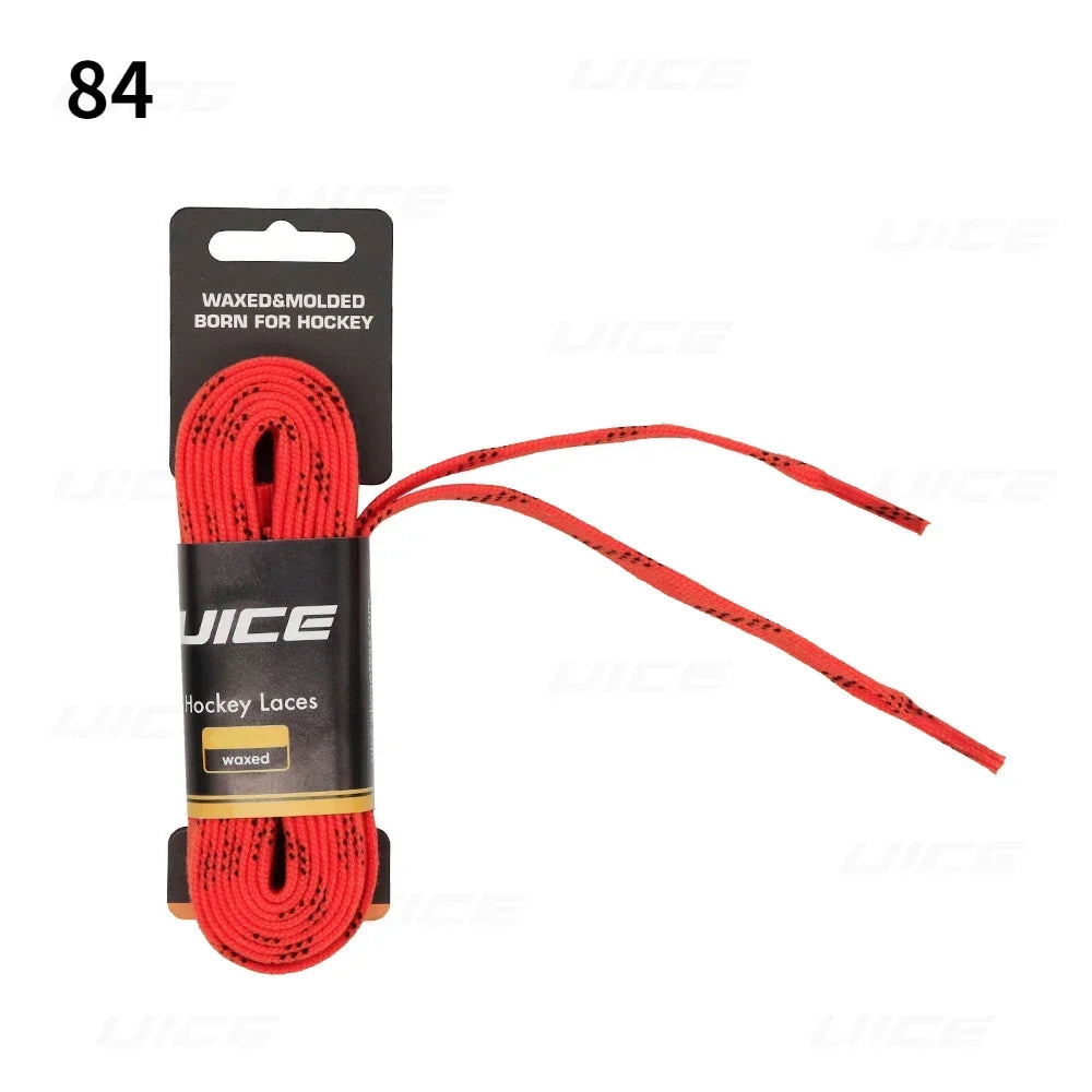 Skridskosnören ishockey – vaxade & förstärkta skosnören