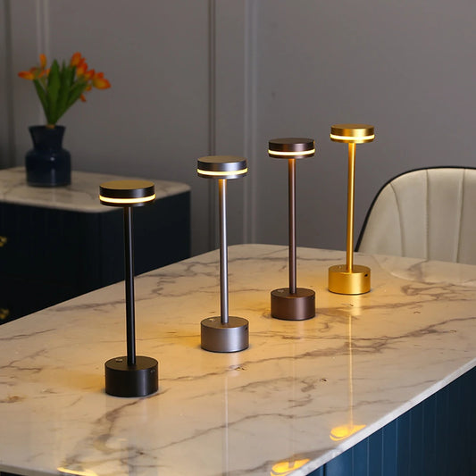 SvampLjus™ – LED Bordslampa med Touch & Tre Ljuslägen
