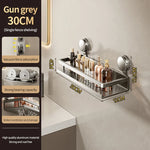 Kylpyhuoneen kulmahylly imukupilla – ilman porausta