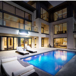 190 LED Solcellslampa med Rörelsesensor – 4 Ljuslägen & Vattentät Väggbelysning