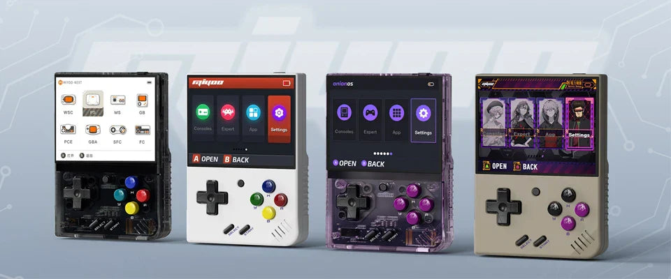 RetroPlay Mini+ – retro spelkonsol för barn & vuxna (3,5” IPS skärm)