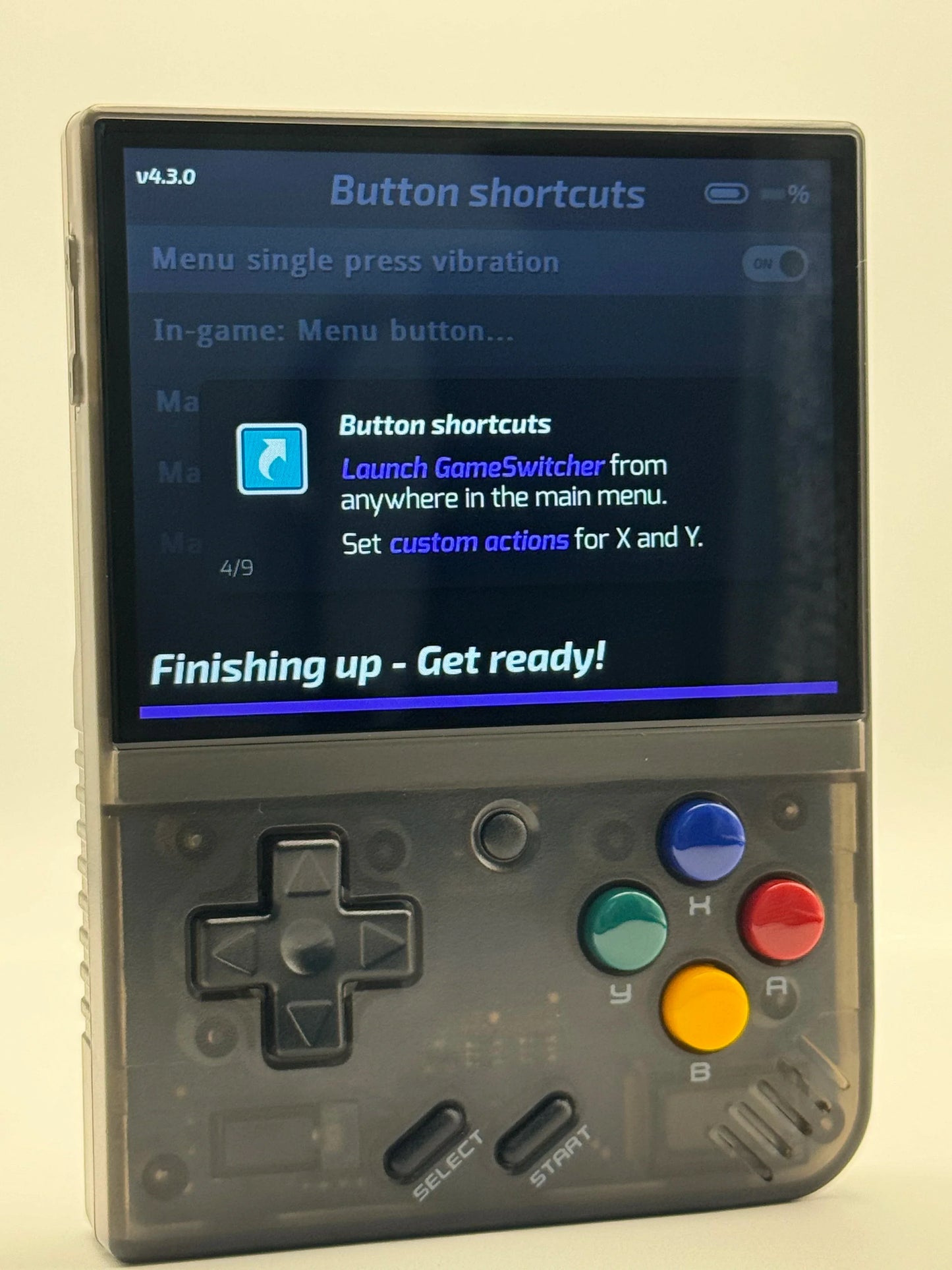 RetroPlay Mini+ – handhållen spelkonsol 3,5” skärm (64–128 GB, Onion OS)