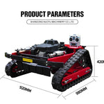 Fjärrstyrd gräsklippare – självgående fyrtaktsmotor Euro V